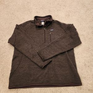Men's (XL) Patagonia Better Sweater Fleece Jacket. Quarter zip pullover.
